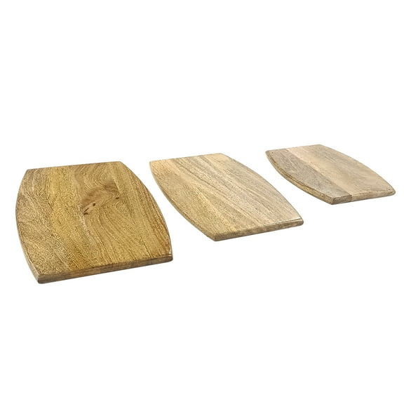 Set Of 3 Mango Wood Cutting Board Gift For Her Charcuterie Wooden Boards Serving Tray Kitchen Dcor 11 X 8 Inch)