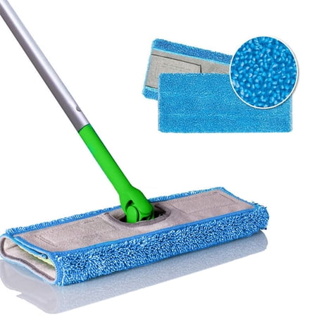 Set Of 3 Microfiber Mop Pad Replacement Cloths - Washable - Reusable