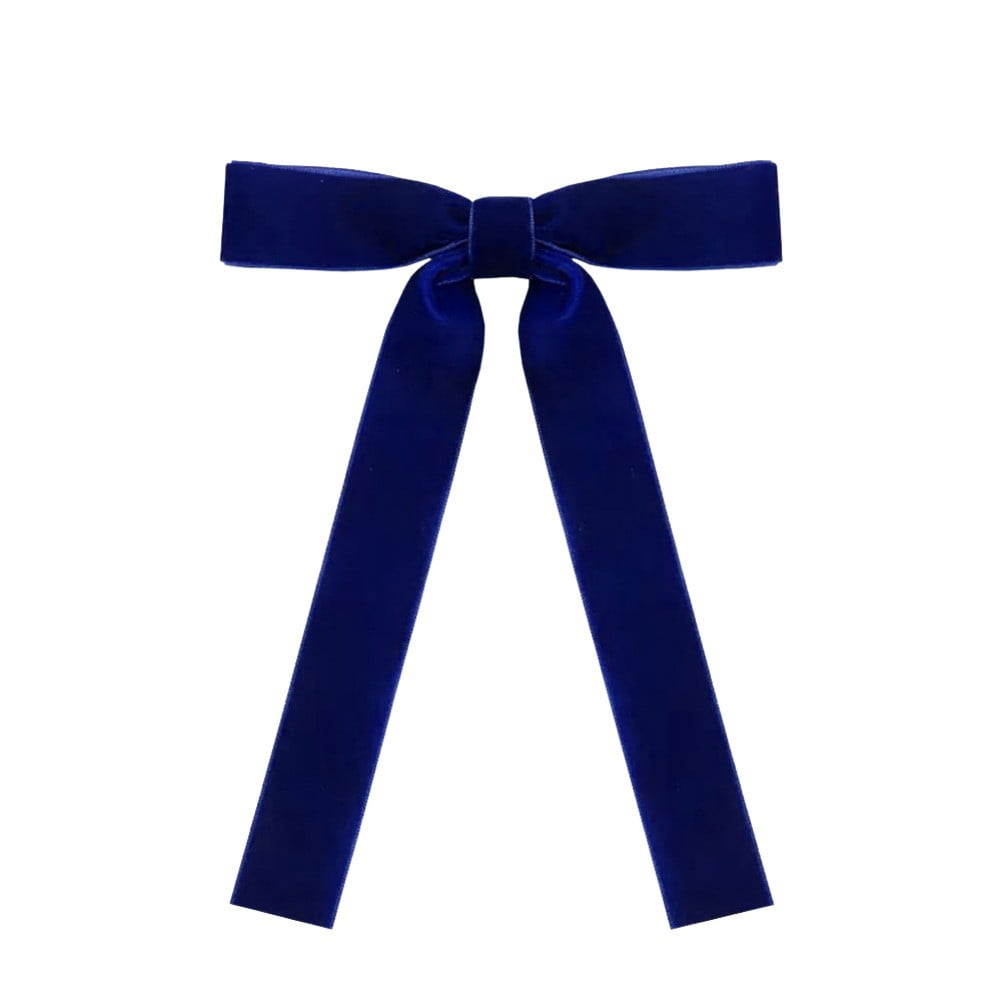 Set Of 36 Velvet Bows With Gold Twist Ties For Christmas Tree And Wrapping