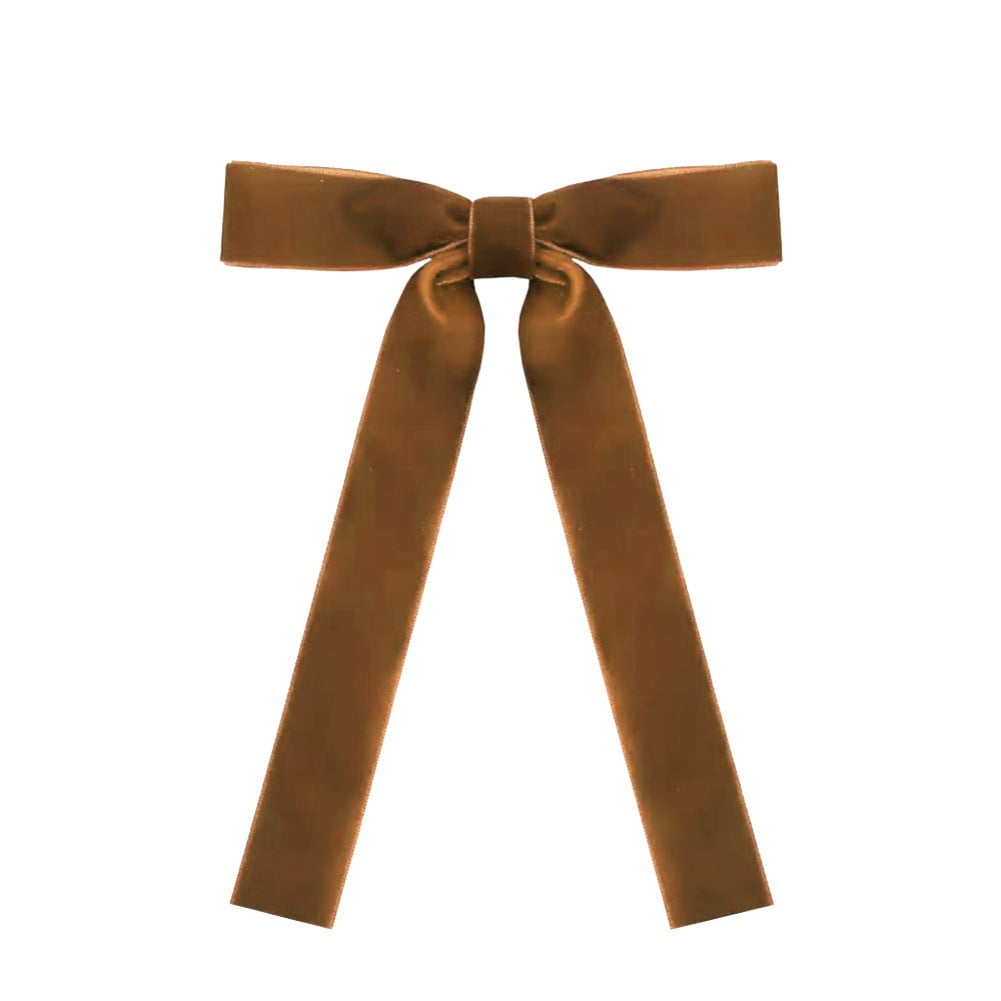 Set Of 36 Velvet Bows With Gold Twist Ties For Christmas Tree And Wrapping