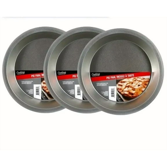 Set Of 3Pcs Round 9Inch Cake Pan Pie Pan- Cake Pans Non-Stick Cake Baking Pans