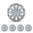 thumbnail image 1 of (Set Of 4) 16" Universal Hubcaps,Wheel Rims Cover R16 Hubcaps,Snap On Car Pickup Truck SUV,Wheel Covers,ABS&PC Material,Lacquer, 1 of 8