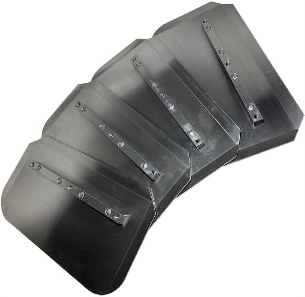 Set Of 4 8" X 14" Trowel BladesHeavy Duty Professional Refinishing