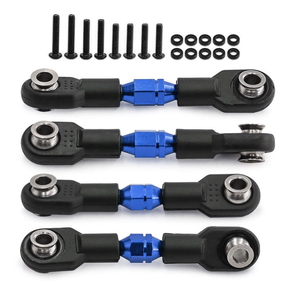 Set Of 4 Links Alloy Shafts For Remote Control Car Linkage Systems Replacement Supplies