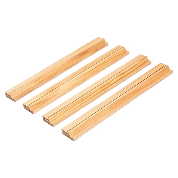Set Of 4 Mahjong Pusher and Racks With Smoothly Finish For Enhanced Gaming Experience Game Night Mahjong Holder
