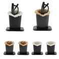 thumbnail image 1 of Set Of 4 Plush Anti-Scratch Glasses Holder Glasses Stand Glasses Protective Case Pouch, 1 of 10