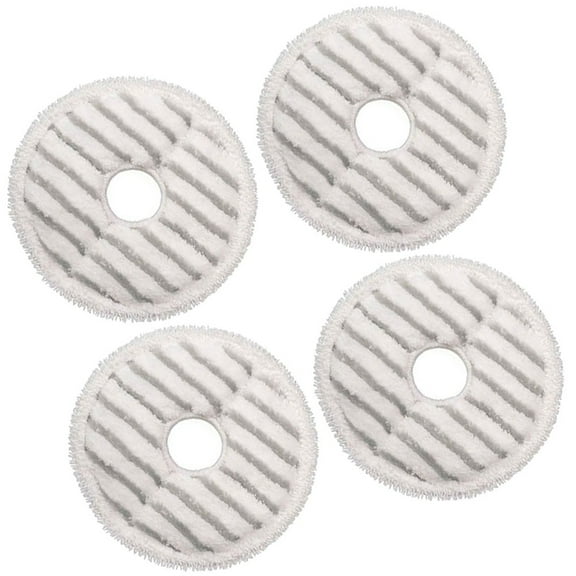 Set Of 4 Replacement Mop Pads For Bissell For Spinwave Hard Floor Cleaners