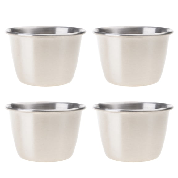 Set Of 4 Stainless Steel Drinking Glasses Stainless Steel Drinking Cups Perfect For Home And Outdoor Activity