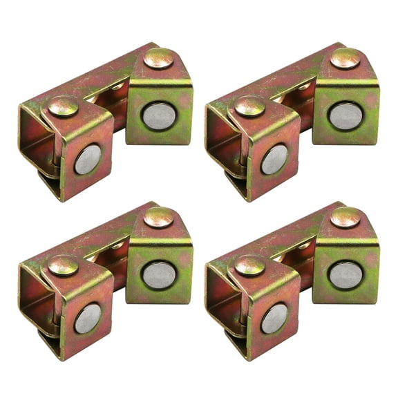 Set Of 4 Stainless Steel V Type Welding Clamps Adjustable Magnetic Holders