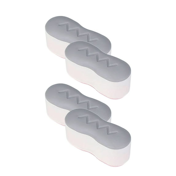MultiUse Toilet Seat Pad Set Of 4 Plastic NonSlip Seat Grippers Selfadhesive Toilet Bumpers for Bathroom