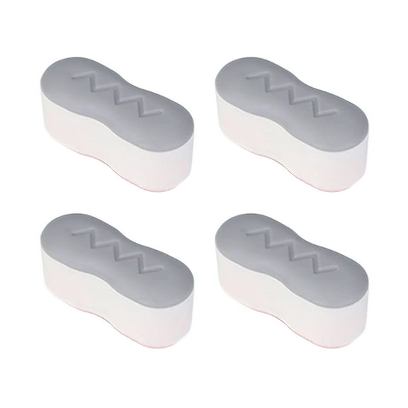 MultiUse Toilet Seat Pad Set Of 4 Plastic NonSlip Seat Grippers Selfadhesive Toilet Bumpers for Bathroom