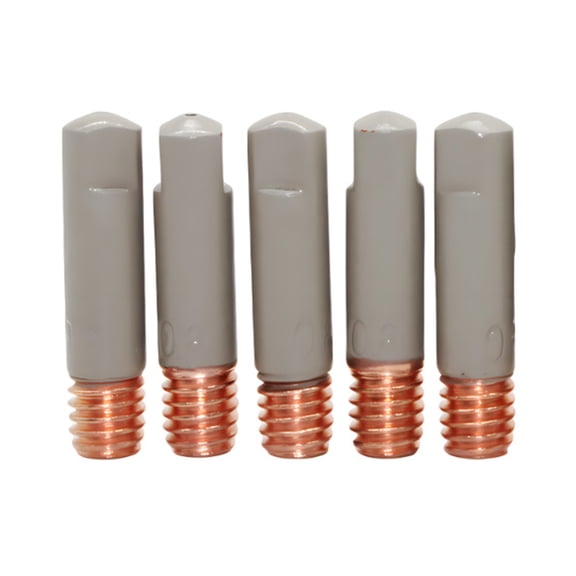 Set Of 5 25mm Conductives Nozzles Tip For Various Welding Applications And Longevitys Improved Control In Welding Tasks