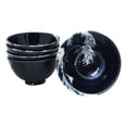 thumbnail image 1 of Set Of 4 Blue Japanese Hokusai Great Wave Porcelain Soup Rice Dessert Bowls 11oz, 1 of 9