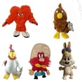 thumbnail image 1 of Set Of 5 Looney Tunes Stuffed Animals Plush Foghorn Henry Gossamer Yosemite Lola New, 1 of 1