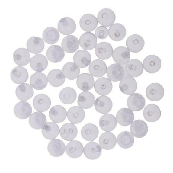 Set Of 50pcs Women Replace Ball Piercing Jewelry Findings Screw Balls For Eyebrow Rings, Belly Rings - 1.2 x 3mm