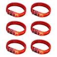thumbnail image 1 of Set Of 6 LED Flashing Bracelets Wristbands for Music Festivals and Night Runs Stylish Festival Night Event Accessories, 1 of 9