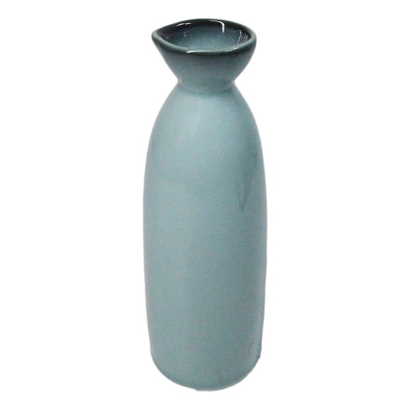 Set Of 6 Porcelain Blue Sky Heavens Seikai Japanese Wine Sake Tokkuri Flasks 9oz