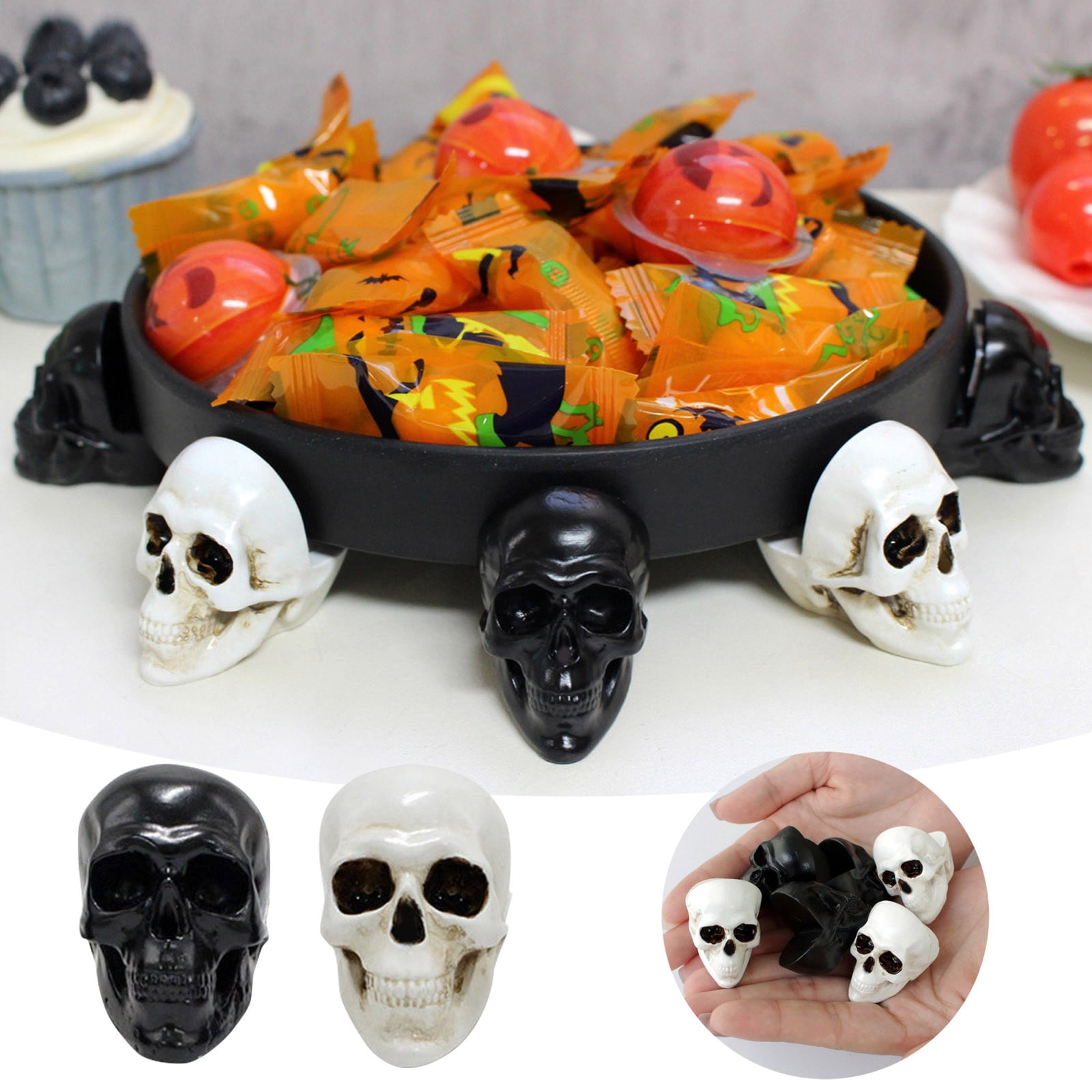 Set Of 6 Pot Feet For Outdoor Small Flower Bulk Ceramic Pumpkin Potty