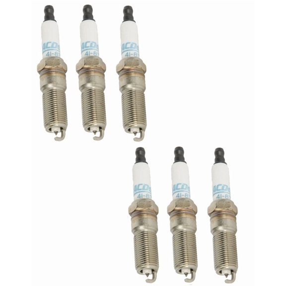 Set Of 6 Spark Plugs AcDelco For Buick Allure Chevy GMC Acadia Saab Saturn 6 CYL