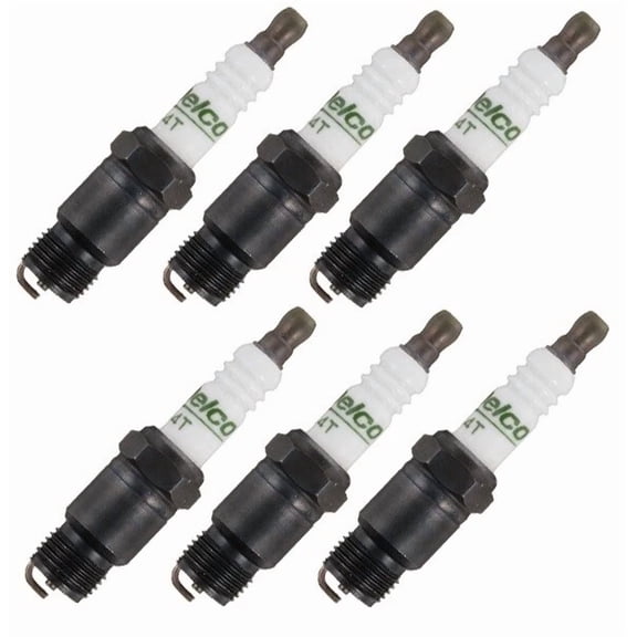 Set Of 6 Spark Plugs AcDelco For Chevy C10 C20 GMC Sprint K35 Pontiac LeMans L6