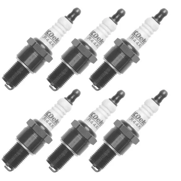 Set Of 6 Spark Plugs AcDelco For Jensen Interceptor GMC Suburban BMW Chevy L6