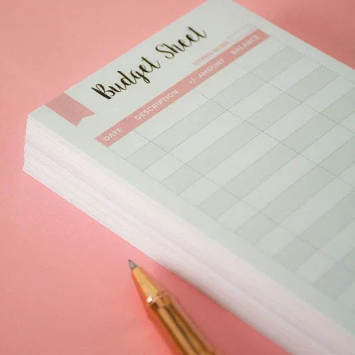 Set Of 60 Spending Tracker A6 Budget Sheets I Expense Tracker For Budget Planner