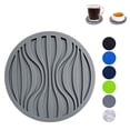 thumbnail image 1 of Set Of 7 Heatproof Silicone Coasters Nonslip Absorbent Cup Mats Heat Resistant Pad For Dining Table Decoration, 1 of 8