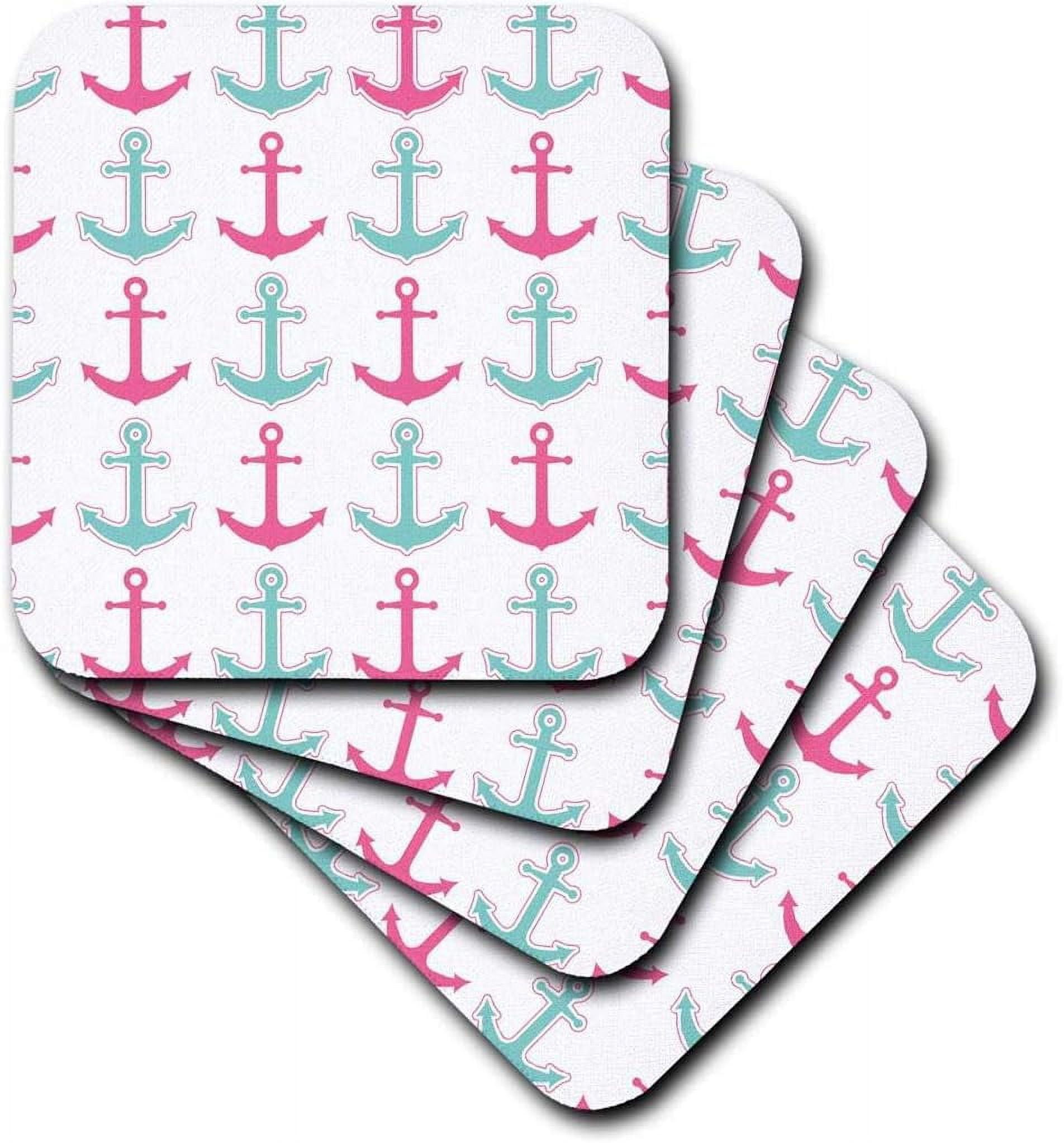 Set Of 8 CoastersSoft, , 8 Count