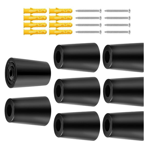 Set Of 8 Ski Equipment Wall Hanger for Neat Organization Space Saving Vertical Storage Solution Snowboard Display Stand