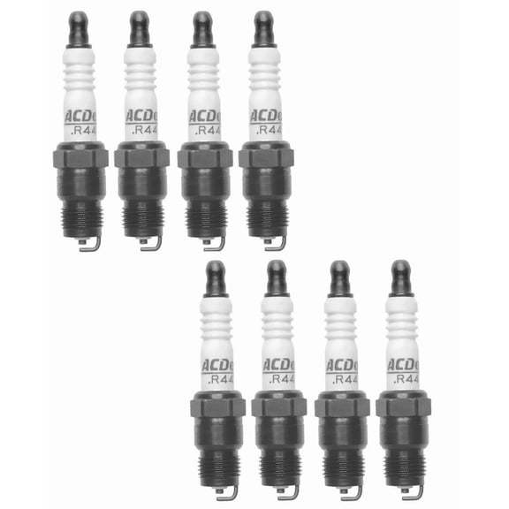 Set Of 8 Spark Plugs AcDelco For Chevy K10 Camaro GMC Jimmy Pontiac LeMans V8