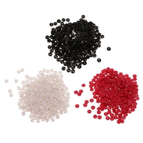 Set Of 900 Pieces 4mm 2 Holes Round Mini Buttons Doll Sew Craft