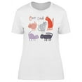 thumbnail image 1 of Set Of Cute Cats Tee Women's -Image by Shutterstock, 1 of 2