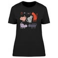 thumbnail image 1 of Set Of Cute Cats Tee Women's -Image by Shutterstock, 1 of 2