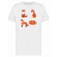 thumbnail image 1 of Set Of Cute Foxes Tee Men's -Image by Shutterstock, 1 of 2