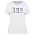 thumbnail image 1 of Set Of Cute Little Unicorns Tee Women's -Image by Shutterstock, 1 of 2