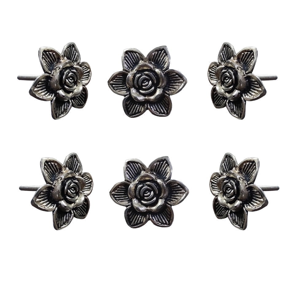 1.75'' Chrome Flower Novelty Knob Multipack