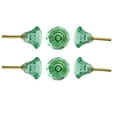 thumbnail image 1 of Set Of Six Mint Cut Glass Cabinet Knobs by Perilla Home, 1 of 12
