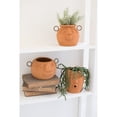 thumbnail image 1 of Set Of Three Funky Face Clay Planters per Set of 3, 1 of 2
