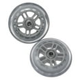 thumbnail image 1 of Set Of Two 98MM Replacement Wheels For  A And A2 Kick Scooter - Clear, 1 of 1