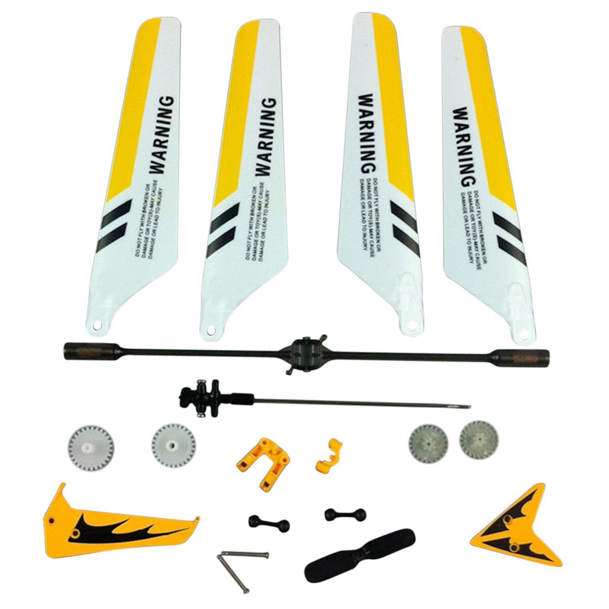 Kit Pièces De Rechange Pour Hélicoptère Radiocommandé Syma S107 / S107G - Rotor, Queue, Barre De Balance, Axe