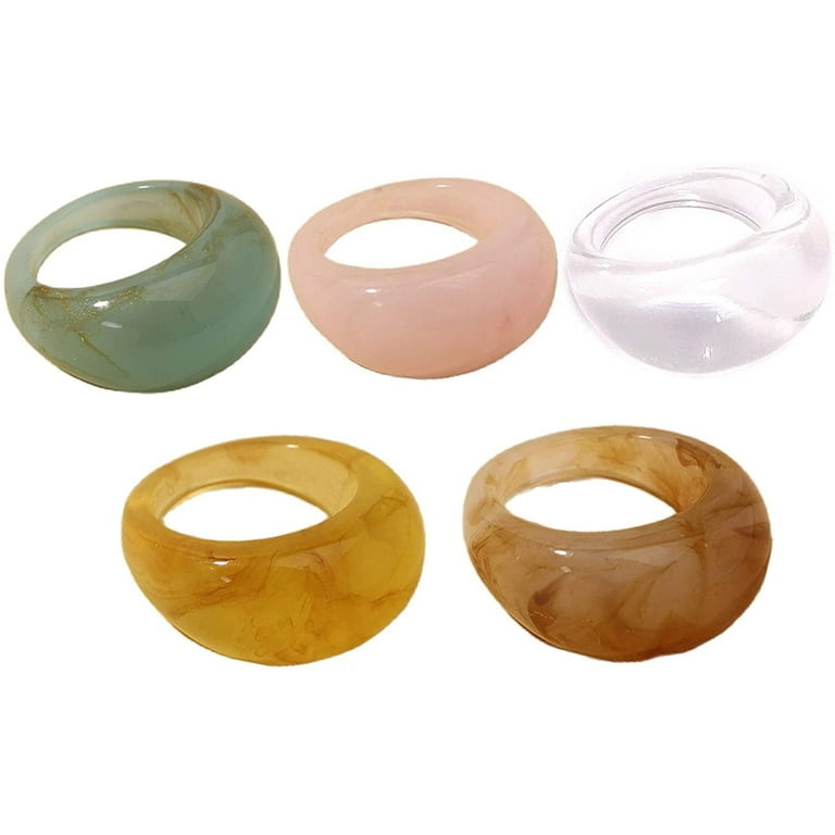 Resin dome ring deals