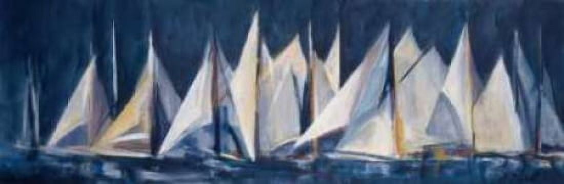 Set Sail Canvas Art - Maria Antonia Torres (8 x 24)