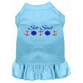 thumbnail image 1 of Set Sail Embroidered Dog Dress, 1 of 2