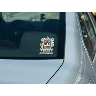 Set San Luis Potosi Mexico Coat of Arms State Emblem Escudo de Armas Decals Stickers Full Color/Weather Proof