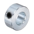 thumbnail image 1 of Set Screw Collars 1/2" Bore Carbon Steel Shaft Collars, 1" OD, 7/16" Width Axle Collar Clamp, 1 of 5