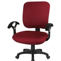 Set of Seat Covers (1 Seat Cover, 1 Back Cover) Stretch Computer Chair Seat Removable Washable Desk Chair Seat Cushion Protectors for Computer Chair Sofa Cover