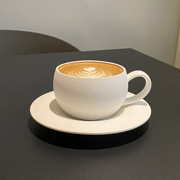 Set, Solid Color Teacup And Saucer, Coffee Cup And Saucer Plate, Drinking Cups For Breakfast, Tea Party, Afternoon Tea, Home, Garden, Restaurant And More, Summer Winter Drinkware, Gifts