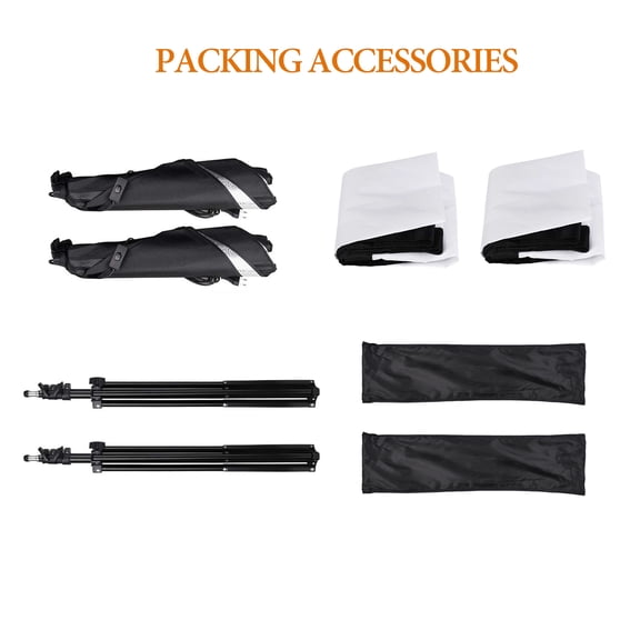 Set Studio Photography Light Kit Softbox Lighting Set Including 85W 3000K-6000K Bi Color Temperature LED Light Softbox Light Stand Boom Arm