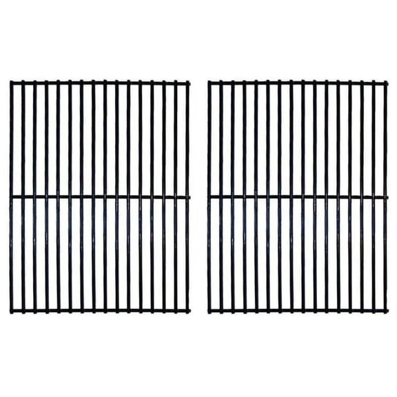 Set of Two 17 inch Grill Cooking Grates Replacement Parts for Home Depot Nexgrill 720-0830H, 720-0830D, 720-0888, 720-0888N,Nexgrill 720-0783E, 720-0783C, Kenmore, Uniflame Gas Grills