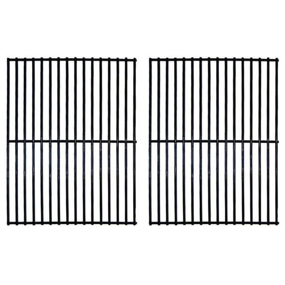 Set of Two 17 inch Grill Cooking Grates Replacement Parts for Home Depot Nexgrill 720-0830H, 720-0830D, 720-0888, 720-0888N,Nexgrill 720-0783E, 720-0783C, Kenmore, Uniflame Gas Grills